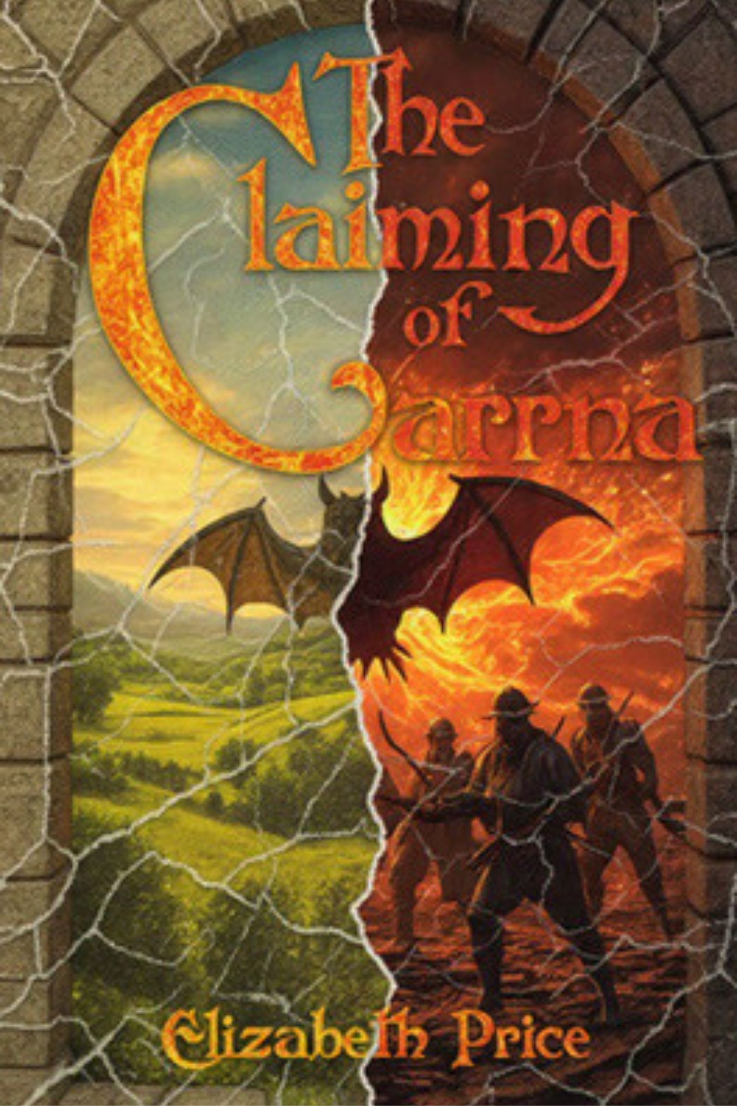 The Claiming of Carrna Book Cover